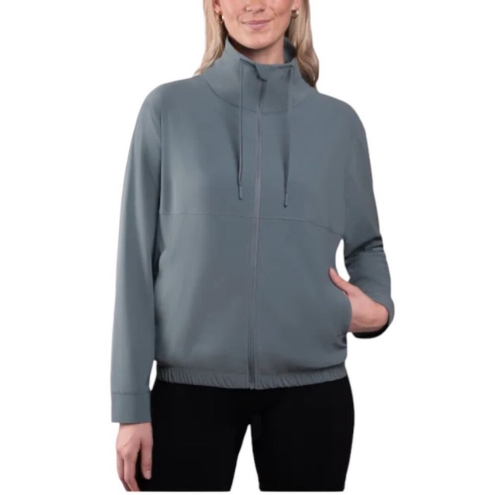 L: Kirkland Signature Ladies active full zip jacket.